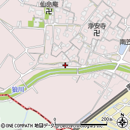 滋賀県草津市南笠町1238周辺の地図