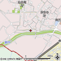滋賀県草津市南笠町1237周辺の地図