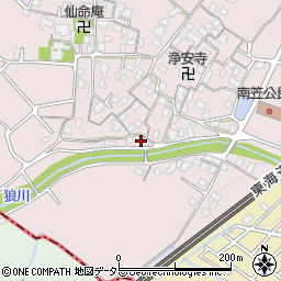 滋賀県草津市南笠町1235周辺の地図