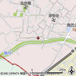 滋賀県草津市南笠町1236周辺の地図