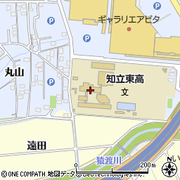 愛知県立知立東高等学校周辺の地図