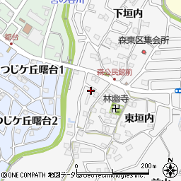 京都府亀岡市篠町森上垣内17周辺の地図