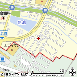 滋賀県草津市新浜町460-44周辺の地図