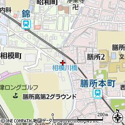 滋賀県大津市相模町5-18周辺の地図