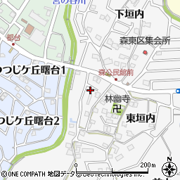 京都府亀岡市篠町森上垣内17-4周辺の地図