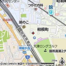 滋賀県大津市相模町6-25周辺の地図