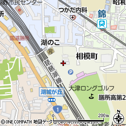 滋賀県大津市相模町6-27周辺の地図