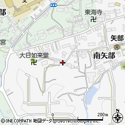静岡県静岡市清水区南矢部647周辺の地図