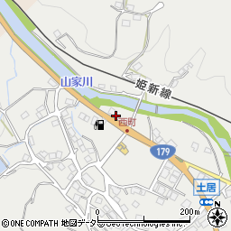 岡山県美作市土居2642周辺の地図