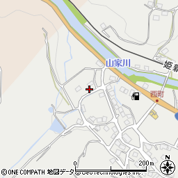 岡山県美作市土居2516周辺の地図