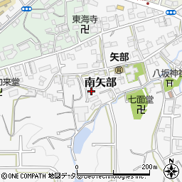 静岡県静岡市清水区南矢部662周辺の地図