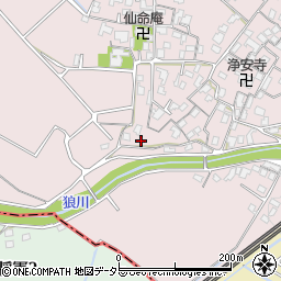 滋賀県草津市南笠町1243-2周辺の地図