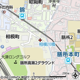 滋賀県大津市相模町4-10周辺の地図