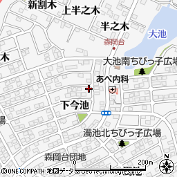 愛知県知多郡東浦町森岡下今池1-47周辺の地図