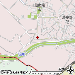 滋賀県草津市南笠町1243-3周辺の地図
