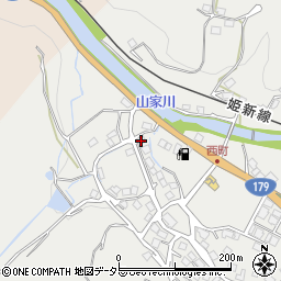岡山県美作市土居2532周辺の地図