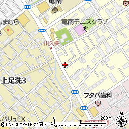すしの東海道写楽唐瀬店周辺の地図