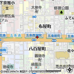 京都府京都市下京区西錺屋町周辺の地図