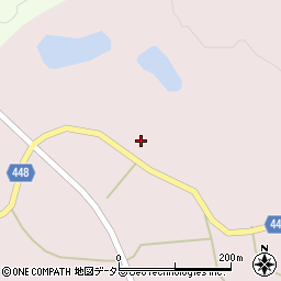広島県庄原市東城町加谷602周辺の地図