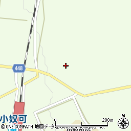 広島県庄原市東城町小奴可2725周辺の地図