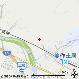 岡山県美作市土居2879周辺の地図