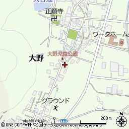 兵庫県西脇市大野544-2周辺の地図