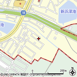 滋賀県草津市新浜町480-8周辺の地図