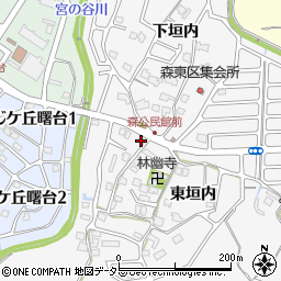 京都府亀岡市篠町森上垣内15-4周辺の地図