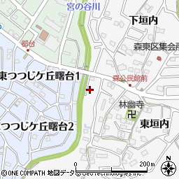 京都府亀岡市篠町森上垣内3周辺の地図