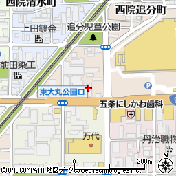 ダイワペット京都店小動物コーナー周辺の地図