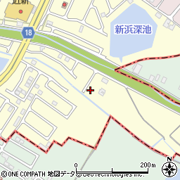 滋賀県草津市新浜町503-5周辺の地図