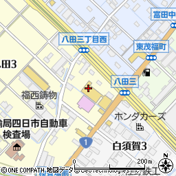 日産プリンス三重販売株式会社　本社お客様相談窓口周辺の地図