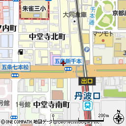 ラーメン魁力屋 丹波口店周辺の地図