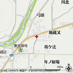 京都府亀岡市曽我部町犬飼地蔵又30-2周辺の地図