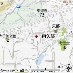 静岡県静岡市清水区南矢部655周辺の地図