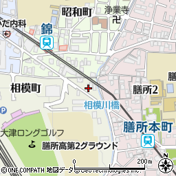 滋賀県大津市相模町5-21周辺の地図