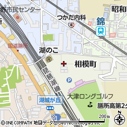 滋賀県大津市相模町7-26周辺の地図