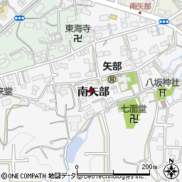 静岡県静岡市清水区南矢部663-1周辺の地図