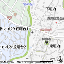 京都府亀岡市篠町森上垣内3-23周辺の地図