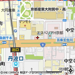 個別指導学進館　丹波口校周辺の地図