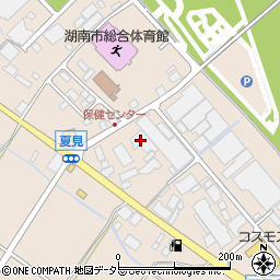 ドコモ携帯電話ショップ甲西店周辺の地図