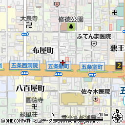 京都府京都市下京区東錺屋町164周辺の地図