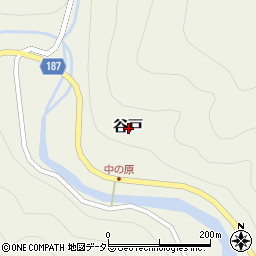 島根県邑智郡川本町谷戸周辺の地図