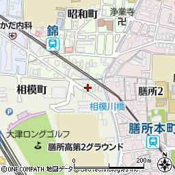 滋賀県大津市相模町5-23周辺の地図