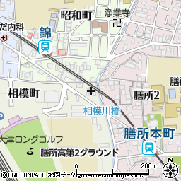 滋賀県大津市相模町5-20周辺の地図