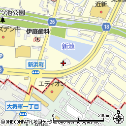 滋賀県草津市新浜町439周辺の地図