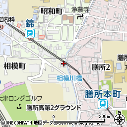 滋賀県大津市相模町5周辺の地図
