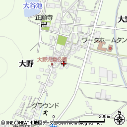 兵庫県西脇市大野323周辺の地図