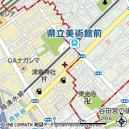 スターバックスコーヒー静岡草薙店周辺の地図