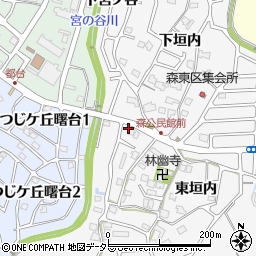京都府亀岡市篠町森上垣内8-2周辺の地図